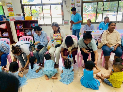 วันที่ 13 สิงหาคม 2568 กิจกรรมโครงการสายใยรักวันแม่แห่งชาติ ณ ศูนย์พัฒนาเด็กเล็กบ้านป่าสน-คำอุดม สังกัดองค์การบริหารส่วนตำบลโพนงาม