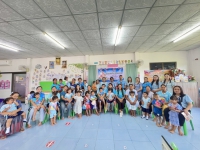 วันที่ 8 สิงหาคม 2568 บรรยากาศกิจกรรมโครงการสายใยรักวันแม่แห่งชาติ ณ ศูนย์พัฒนาเด็กเล็กบ้านป่าเตี้ย สังกัดองค์การบริหารส่วนตำบลโพนงาม