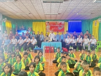 วันที่ 19 สิงหาคม 2568 องค์การบริหารส่วนตำบลโพนงาม อนุเคราะห์วิทยากรจากงานป้องกันและบรรเทาสาธารณภัยเพื่อให้ความรู้เรื่อง การซักซ้อมแผนเผชิญเหตุ เมื่อเกิดเพลิงไหม้ การปฐมพยาบาล การปั๊มหัวใจเบื้องต้น(CPR)